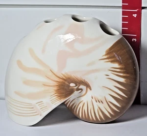 Better Homes And Gardens Porzellan Nautilus Shell Zahnbürstenhalter - Bild 1 von 5