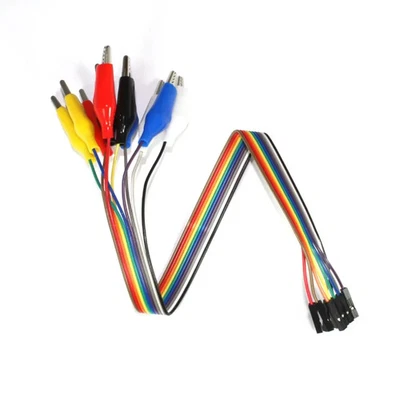 10x CABLE PINZAS COCODRILO A DUPONT HEMBRA Arduino Micro:bit - Imagen 1 de 2