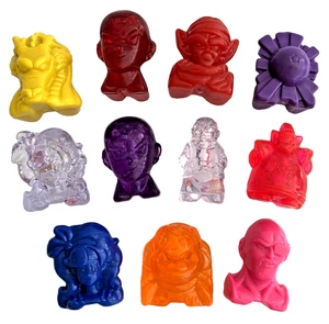 Dragon Ball Z DBZ Gogo's Crazy Bones x11 Collectible Toys 2001 Vintage - Bild 1 von 4
