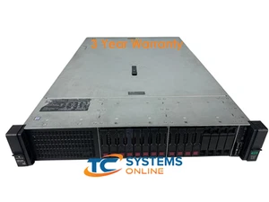 HP DL380 G10 16SFF 2xGold 6130 2.1GHZ=32Cores 128GB 12x600GB 12G SAS P408i-a - Picture 1 of 2