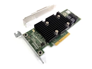 Contrôleur HBA Dell HBA330 SATA / SAS mode informatique 12 Go PCIe x8 3.0 unRaid TrueNAS - Photo 1/5