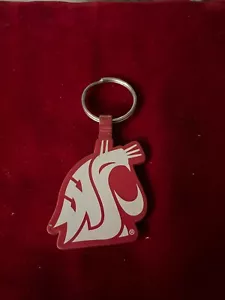 Portachiavi in plastica Washington State University Vancouver Cougars 3,25" - Foto 1 di 2