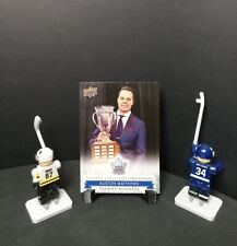 2017 18 Upperdeck Toronto Maple Leafs Centennial  Austin Matthews Calder Trophy