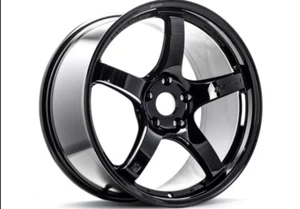 Gram Lights WGIE28EH for 57DR 15x8.0 +28 5-114.3 Semi Gloss Black Wheel - Picture 1 of 1