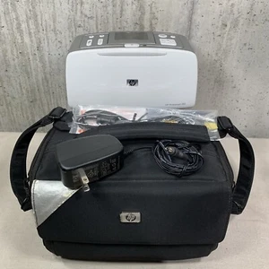 HP PhotoSmart 385 Digital Photo Inkjet Printer, Carry Case Power Cord - Picture 1 of 9