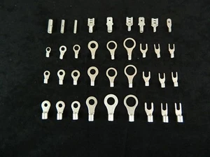 1800 PK 10-12 14-16 18-22 GAUGE UNINSULATED VARIETY RING SPADE BUTT 50 PCS EACH - Picture 1 of 4