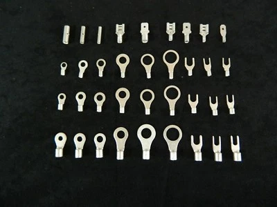 1800 PK 10-12 14-16 18-22 GAUGE UNINSULATED VARIETY RING SPADE BUTT 50 PCS EACH - Image 1 of 4