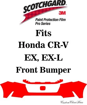 Película de protección de pintura 3M Scotchgard serie Pro para Honda CR-V 2023 2024 Foto 1 de 3