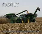 John Deere Tractor Family Farming Motivational Poster Artwork Print Wall Decor