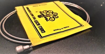 CÂBLE  DE FREIN AVANT TRANSFIL 80cm MOBS PGT- MBK- MOTOBECANE-MOTOCONFORT-VÉLO - Photo 1/2