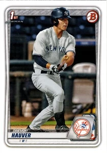 Trevor Hauver New York Yankees 2020 Bowman Draft 1st Bowman Card - Bild 1 von 2