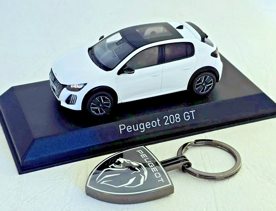 NOREV 1/43 PEUGEOT 208 GT 2024 WHITE ART. 472841