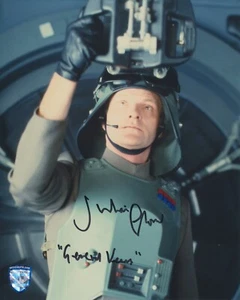 Foto oficial de 8x10 firmada por Julian Glover Star Wars General Veers OPX 145516 - Imagen 1 de 3