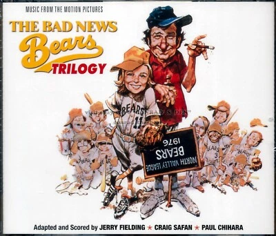 Jerry Fielding "THE BAD NEWS BEARS TRILOGY" Quartet 1000 Ltd 3CD SEALED sold out - Image 1 of 2