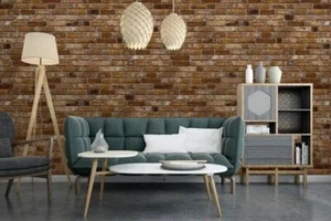 Wandpaneel Stein  / 3D Optik / Styropor / einfache Montage / Zum Kleben - Bild 1 von 26