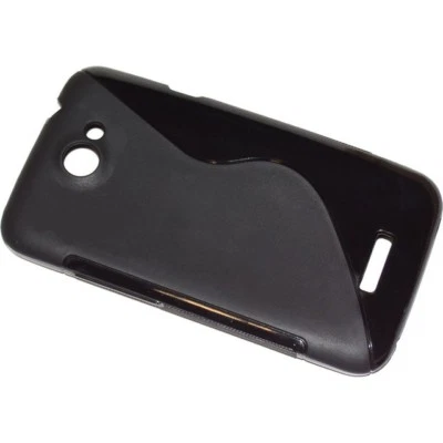 SSYL S-LINE CUSTODIA TPU IN SILICONE NERA BLACK HTC ONE X NEW NUOVO NEGOZIO TO - Immagine 1 di 3