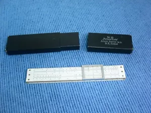 Rechenschieber NESTLER No. 22 System Rietz D.R. Patent incl. Etui - Photo 1/7