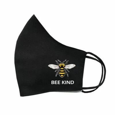 INKING HOUSE Bee Kind Face Mask Protective Covering Washable Reusable Breathable be kind