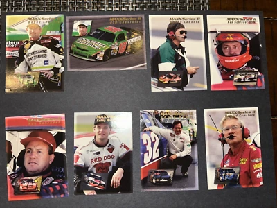 1995 MAXX BASE NASCAR RACING TRADING CARDS YOU CHOOSE FREE SHIPPING - Image 1 of 4
