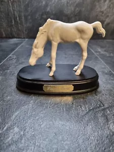 Royal Doulton figurine horse young spirit white horse figurine - Picture 1 of 12