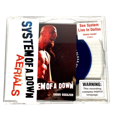 System Of A Down Aerials CD Single Australian Limited Edition + Shavo Card - Image 1 of 4