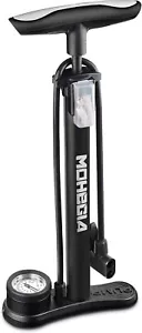 MOHEGIA Bike Floor Pump with Gauge,Air Bicycle Pump Inflator with High Pressure - Picture 1 of 1