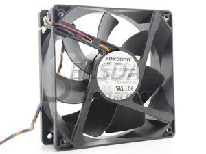 FOXCONN 12CM 120MM 12V 0.90A PV123812DSPF 01 COOLING FAN - Picture 1 of 7