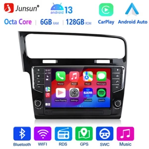 128G Carplay 9'' Android 13 Autoradio Für VW Golf VII MK7 13-2020 GPS Nav BT SWC - Bild 1 von 19