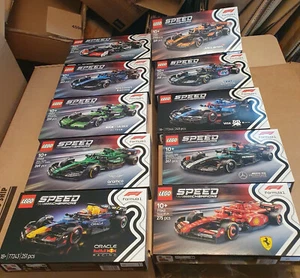 LOTTO 10 LEGO SPEED CHAMPIONS diversi 77242 77243 77244 77245 77246 77247+ NUOVI - Imagen 1 de 1
