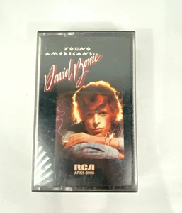 Vintage 1975 David Bowie Young Americans Cassette Tape RCA Tested - Picture 1 of 5