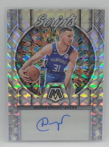 2022-23 Mosaic Goran Dragic Mosaic Prizm Auto Scripts Bucks - Picture 1 of 2