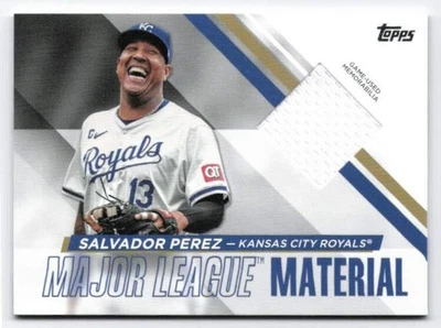 2024 Salvador Perez Topps Update Series Major League Materials #MLMU-SP Royals - Image 1 of 3