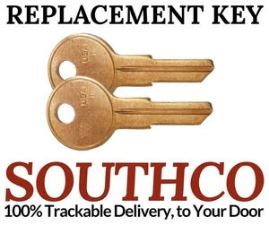 Southco Boat Replacement Keys Cut to Code Key LS001-LS250 - Bild 1 von 2
