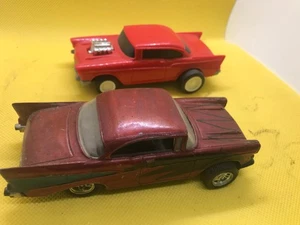 57 Chevy - Lot of 2 -  1:43.  Tootsietoy x 1 Chinese x1 - Picture 1 of 3
