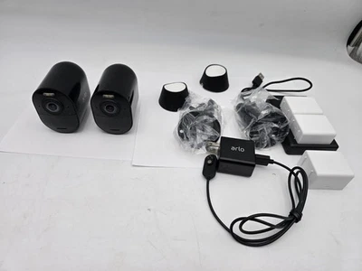 Arlo Ultra VMC5040 4K Ultra HD Wire-Free  Camera w/Battery & Mount (Lot Of 2) - Image 1 of 4