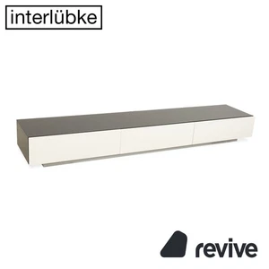 Interlübke Cube Holz Sideboard Weiß Anthrazit Schwarz Lowboard TV-Board - Bild 1 von 12