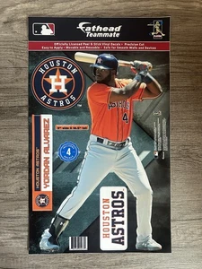Yordan Alvarez Astros Fathead Teammate Peel & Stick Wall Decal Official MLB - Picture 1 of 1