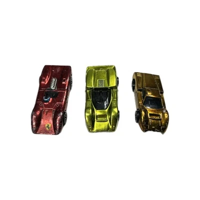 3 Lot Of Hot Wheels Redline Red Ferrari 312P McLaren M6A Ford J-CarFord J-Car - Image 1 of 4