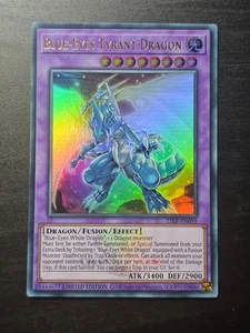 Blue-Eyes Tyrant Dragon 25LP-EN019 Emblazoned Ultra Rare - Picture 1 of 2