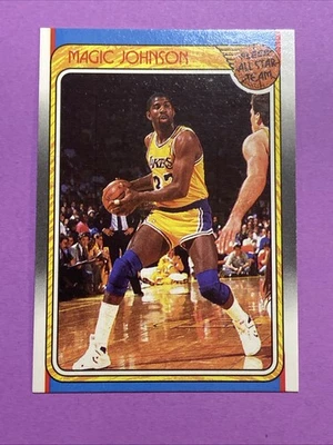 1988-89 Fleer - All-Star Magic Johnson #123 - Image 1 of 2