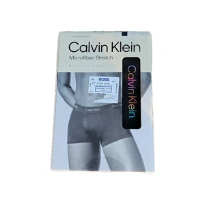 Calvin Klein Tronchetto Uomo Microfibra Elasticizzato Basso Piccolo Nero 1 Confezione Wicking - Foto 1 di 3