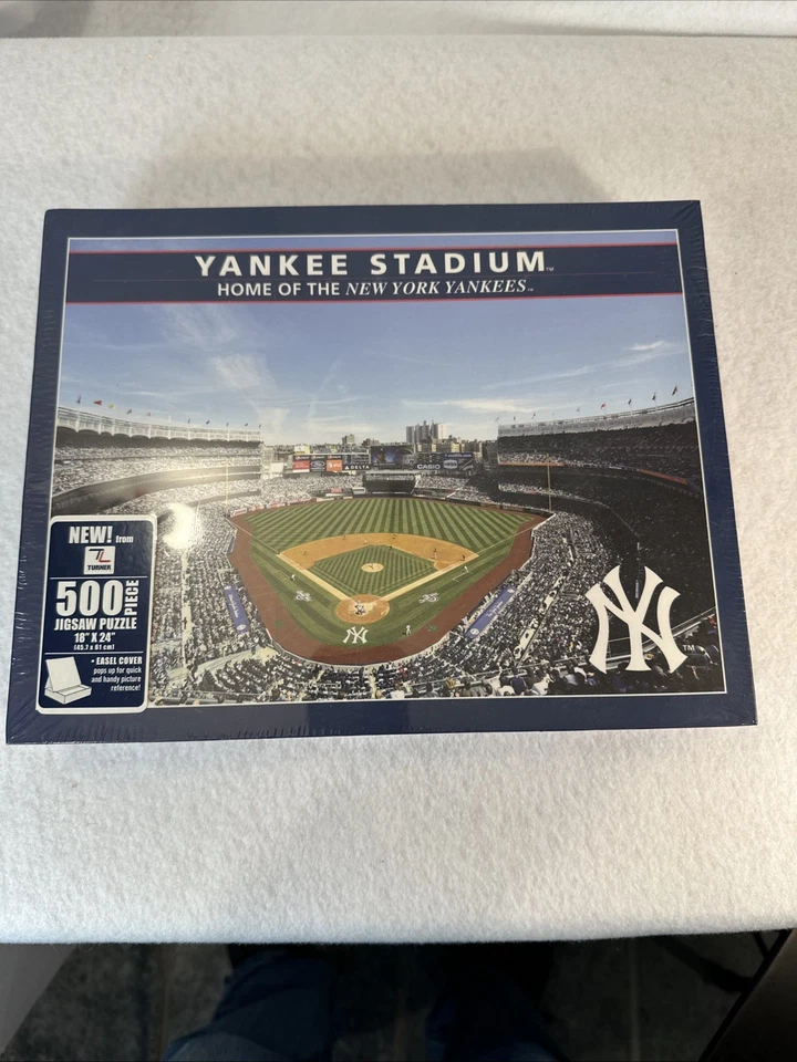 New York Yankees головоломка Yankee стадион 500 шт. официальный MLB запечатанный - Изображение 1 из 4