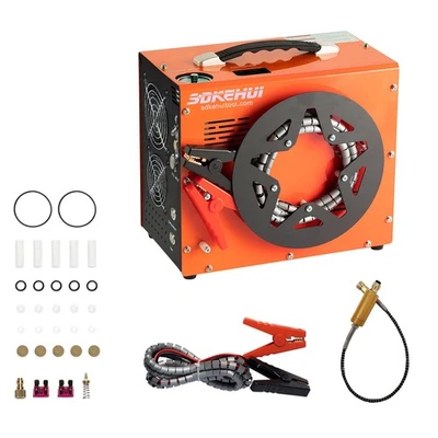 30MPA Electric PCP Air Pump Compressor Airgun Rifle 12V High Pressure Auto-Stop - Image 1 of 4