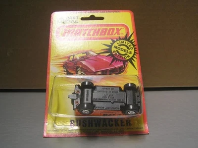Matchbox Superfast MB18 Field Car Bushwacker made in England Blister Pack NM+ - Image 1 of 4