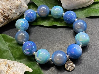 Armband Miracle Beads + div. hochwertige Perlen Gr. S-M Magic Beads #1047-10 - Bild 1 von 2