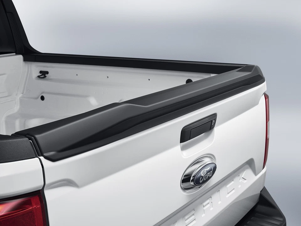 Ford Maverick 2022-2025 Satin Black Truck Trunk Tailgate Scuff Resistant Spoiler Foto 1 de 4