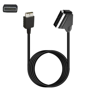 PVC SCART RGBs AV Cable For Gaming Systems PS1 2 3 1.8Meters - Picture 1 of 8