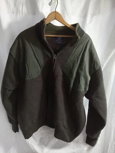Baretta Mens 100% Wool Sx XL Green Jacket Full Zip - Picture 1 of 8