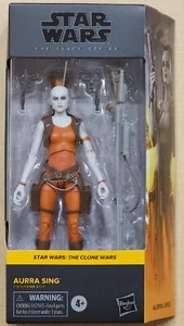Hasbro Star Wars Black Series The Clone Wars 08 AURRA SING Action Figure - Picture 1 of 7