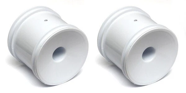 Team Associated 1/10th Scale 2.2 White Truck Wheels (2)/RC10T4 ASC7852 - Image 1 of 1